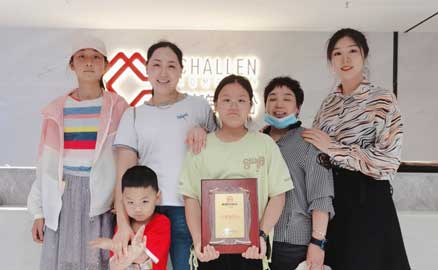 感謝來(lái)自四川瀘州的唐姐一家人的信任